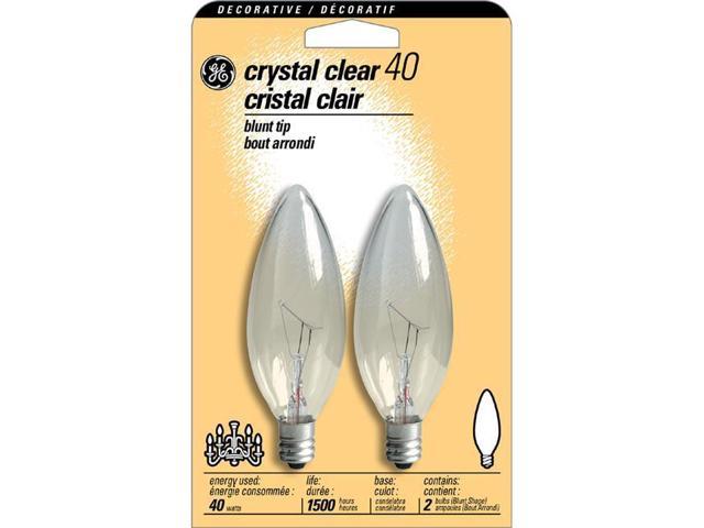 GE 40W 120-Volt (2500K) Light Bulb (Pack of 2)