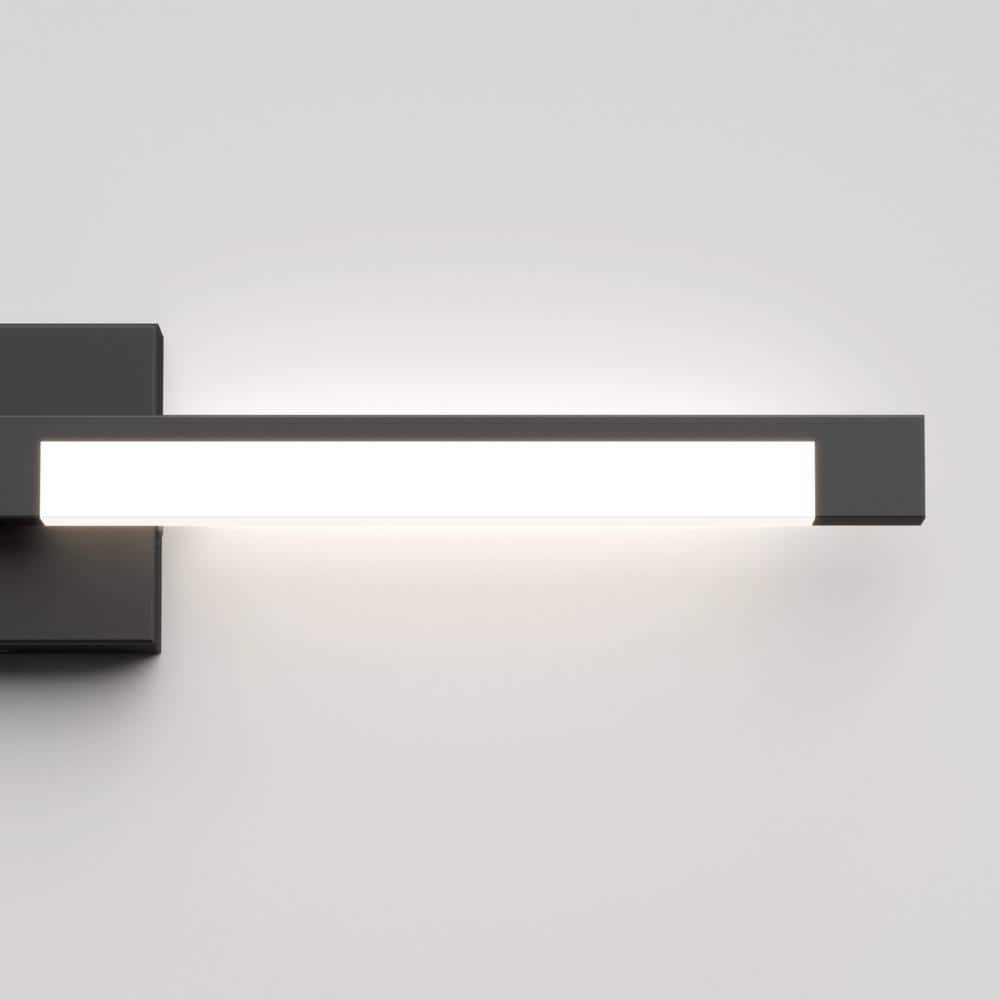 Artika Tivoli 27 in. 1-Light Black LED Modern Bath Vanity Light Bar for Bathroom