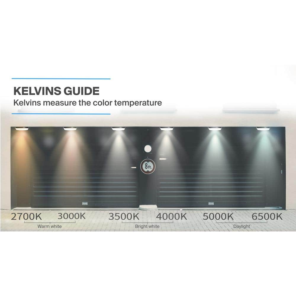 Commercial Electric 350-Watt Equivalent Integrated Outdoor LED Flood Light, 5000 Lumens, Dusk to Dawn Security Light