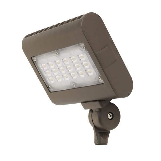 Feit Electric 30-Watt Bronze Daylight Outdoor Security Commercial Grade Adjustable Head Integrated LED Flood Light