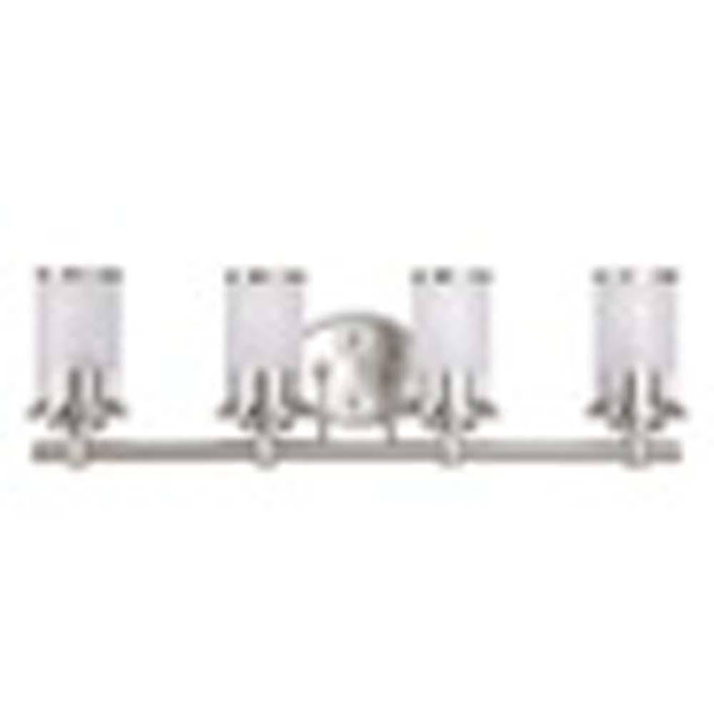 Hampton Bay Truitt 32.13 in. 4-Light Chrome Modern Bath Vanity Light