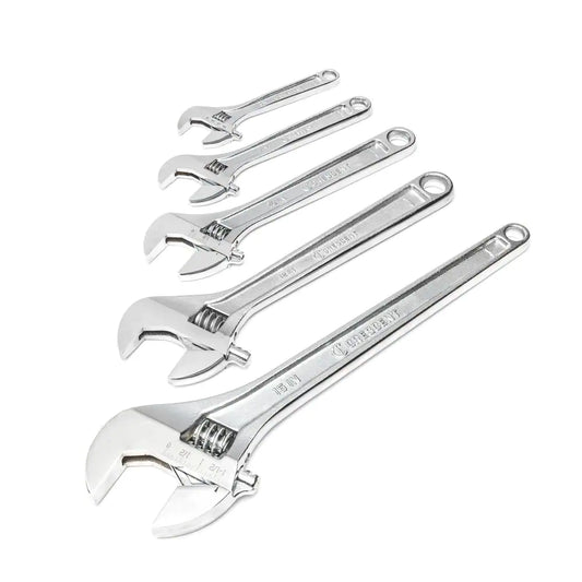 Crescent Master Adjustable Wrench Set (5-Piece)