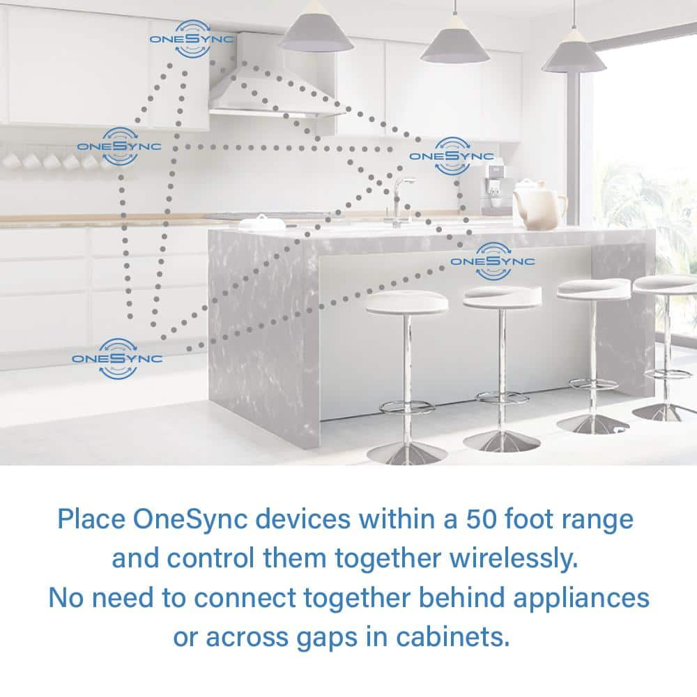 Feit Electric Under Cabinet Hard Wire Converter Box Replacement Master Switch (4-Pack)