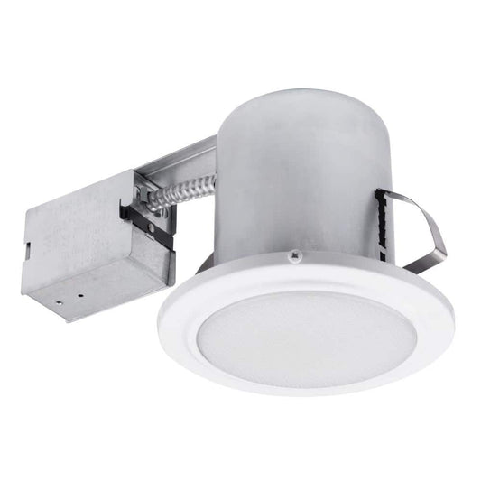 Globe Electric 5 in. White Recessed Shower Light Fixture