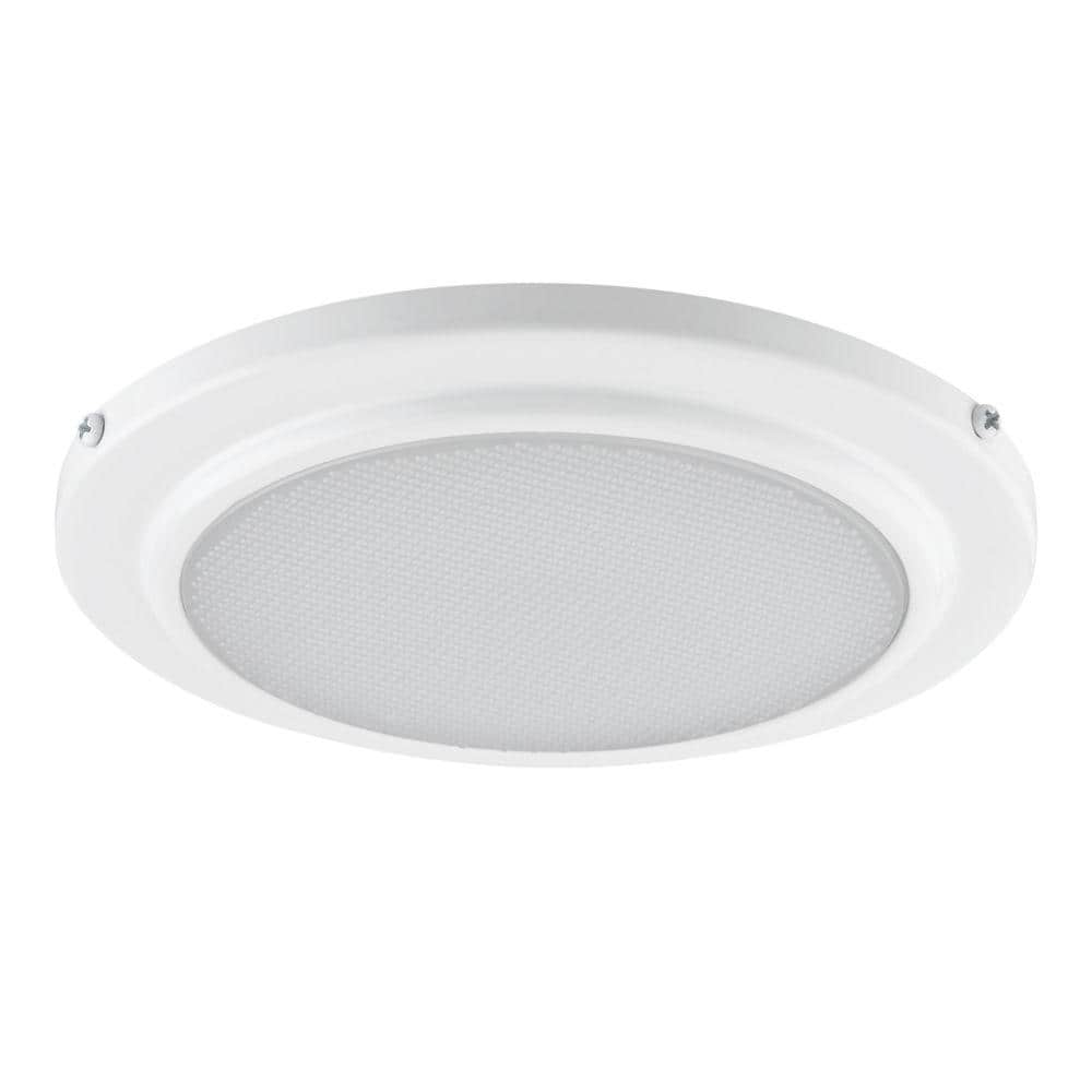 Globe Electric 5 in. White Recessed Shower Light Fixture