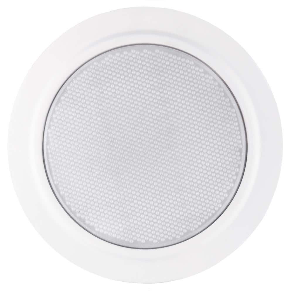 Globe Electric 5 in. White Recessed Shower Light Fixture