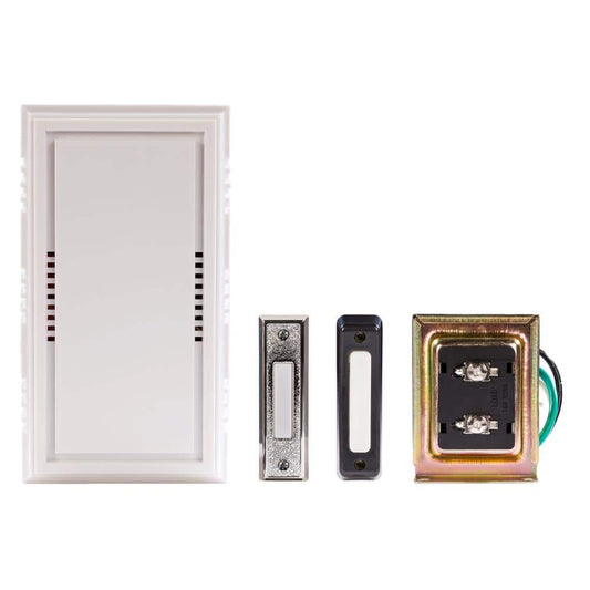 Hampton Bay Wired Door Chime Deluxe Contractor Kit