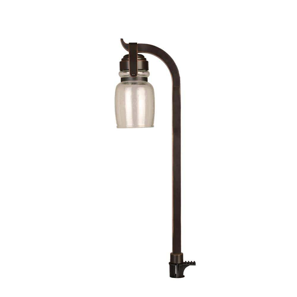 Hampton Bay 4.5-Watt Oil Rubbed Bronze Outdoor Integrated LED Landscape Path Light