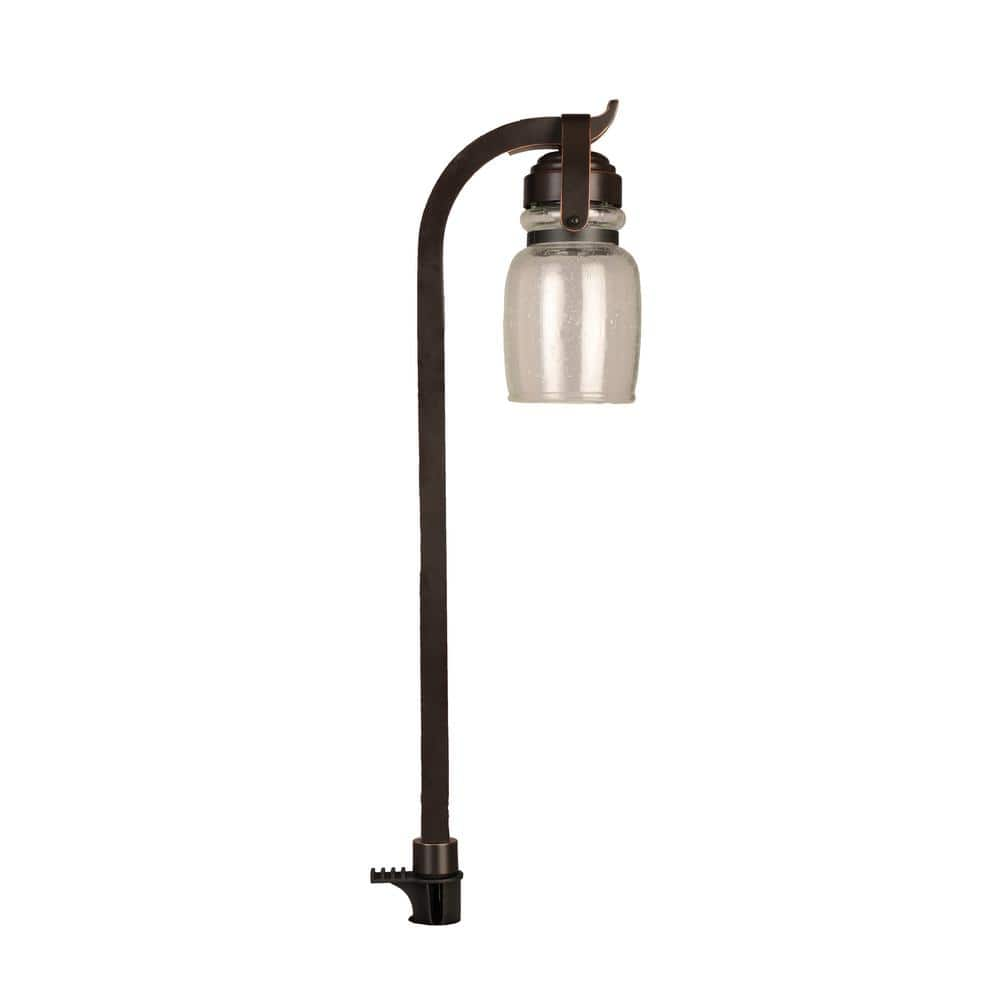 Hampton Bay 4.5-Watt Oil Rubbed Bronze Outdoor Integrated LED Landscape Path Light