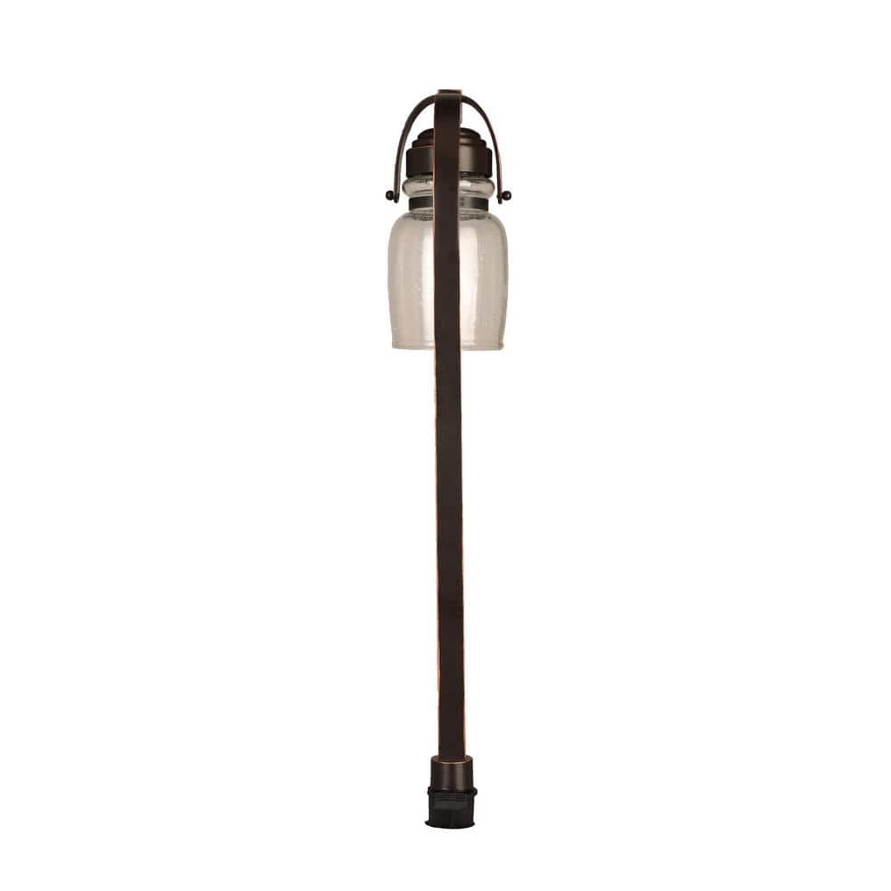 Hampton Bay 4.5-Watt Oil Rubbed Bronze Outdoor Integrated LED Landscape Path Light