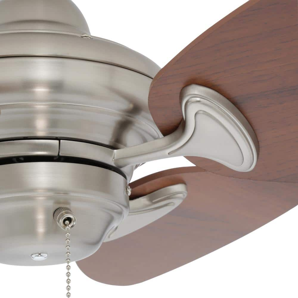 Aires 24 in. Satin Nickel Ceiling Fan